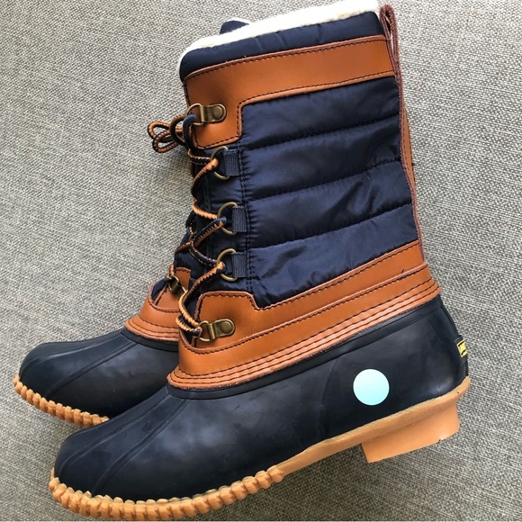Lands’ End Duck Snow Waterproof Boots Size 7 - Picture 7 of 10